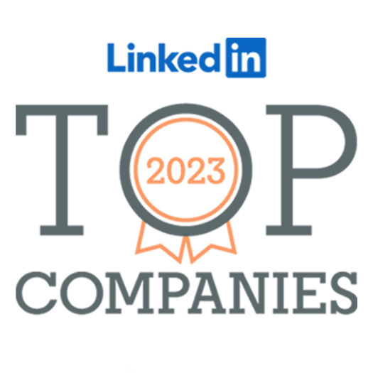 We are one of LinkedIn’s top companies, Learn more